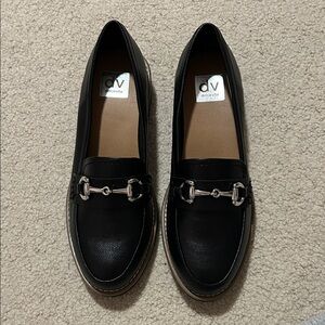 Dolce Vita Black Leather Loafers